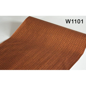 Wood Grain Pattern Self-Adhesive PVC Decoration Film for Wall Panel